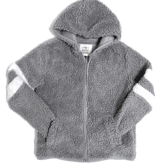 Softest sherpa hoodie Clearance